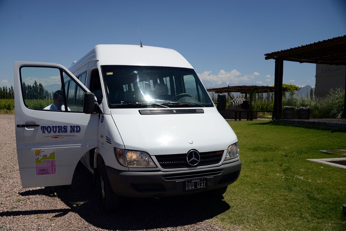 08-12 Now It Is Time To Leave Caellum Winery For Our Last Wine Stop On Our Lujan de Cuyo Wine Tour Near Mendoza